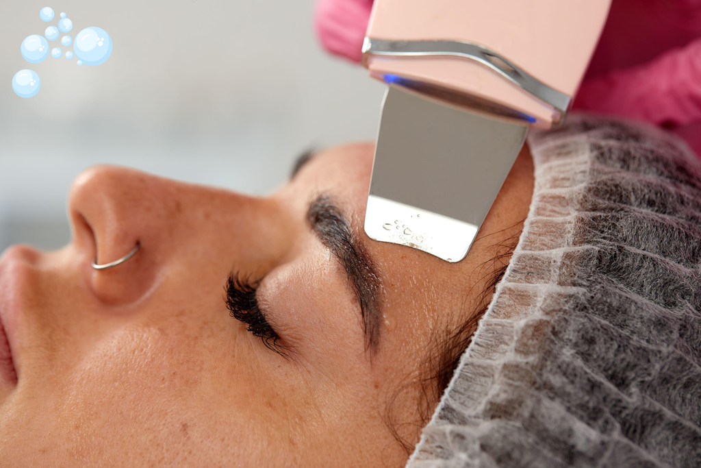 Limpiador facial ultrasónico