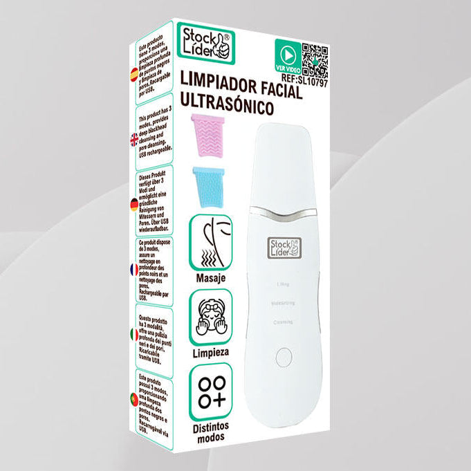 Limpiador facial ultrasónico